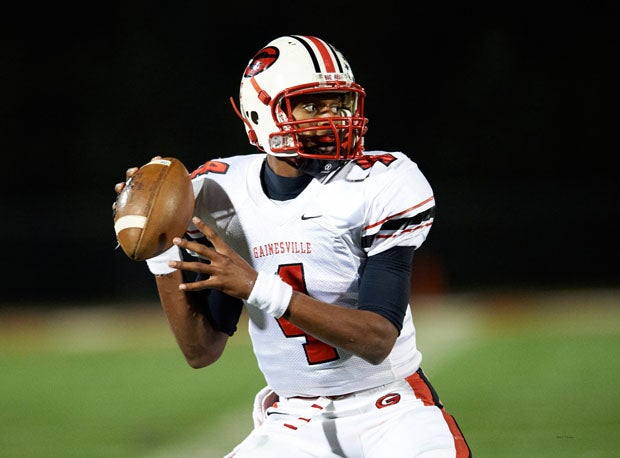 Deshaun Watson in high school at Gainesville (Ga).