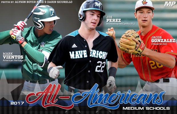 Medium Schools Baseball All-Americans