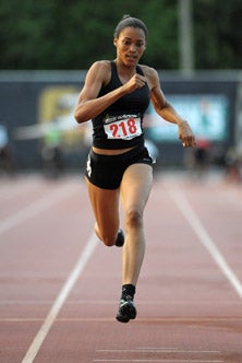 Octavious Freeman is the best female
sprinter in the nation and she proved
it Saturday in Orlando. 