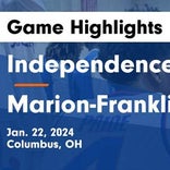 Basketball Game Recap: Marion-Franklin Red Devils vs. Granville Blue Aces