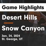Basketball Game Recap: Desert Hills Thunder vs. Snow Canyon Warriors
