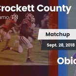 Football Game Recap: Crockett County vs. Obion County