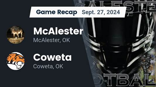 Football Recap: Mcalester Piles Up the Points Against Coweta