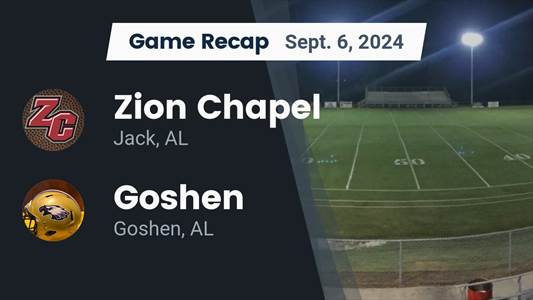 Football Game Preview: Zion Chapel Plays at Home