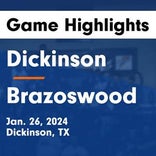 Dickinson picks up sixth straight win on the road