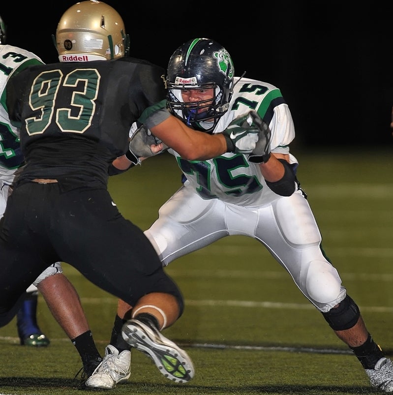 ThunderRidge standout Sam Jones (75) has offers from numerous Division I programs interested in his blend of size and athleticism.