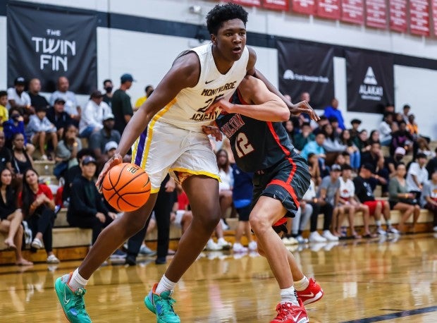 Derik Queen is one of the top returners for a loaded Montverde Academy rotation. (Photo: Brian Bautista)