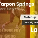 Football Game Recap: Lakewood vs. Tarpon Springs
