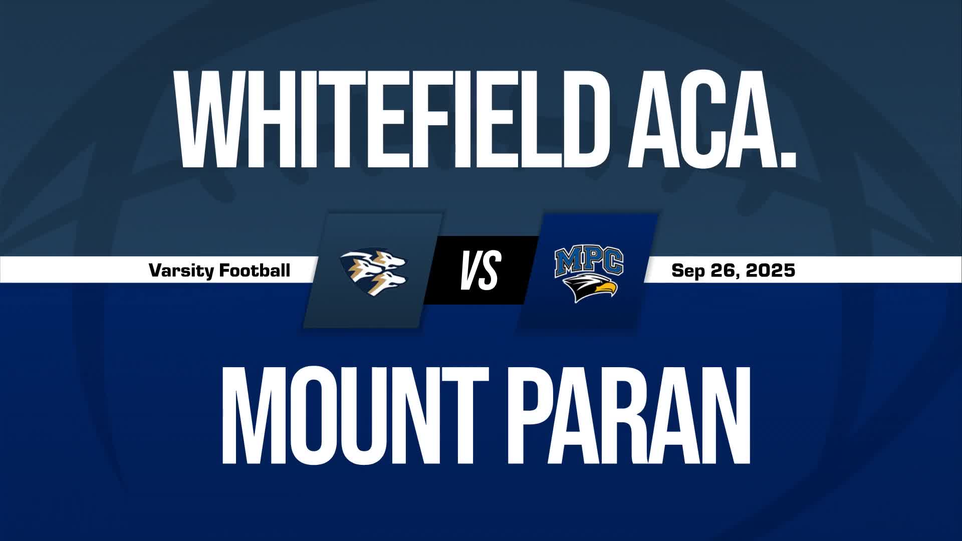 Football Game Preview: Mount Paran Christian Eagles vs. Business Engineering Science Tech Eagles + How To Watch