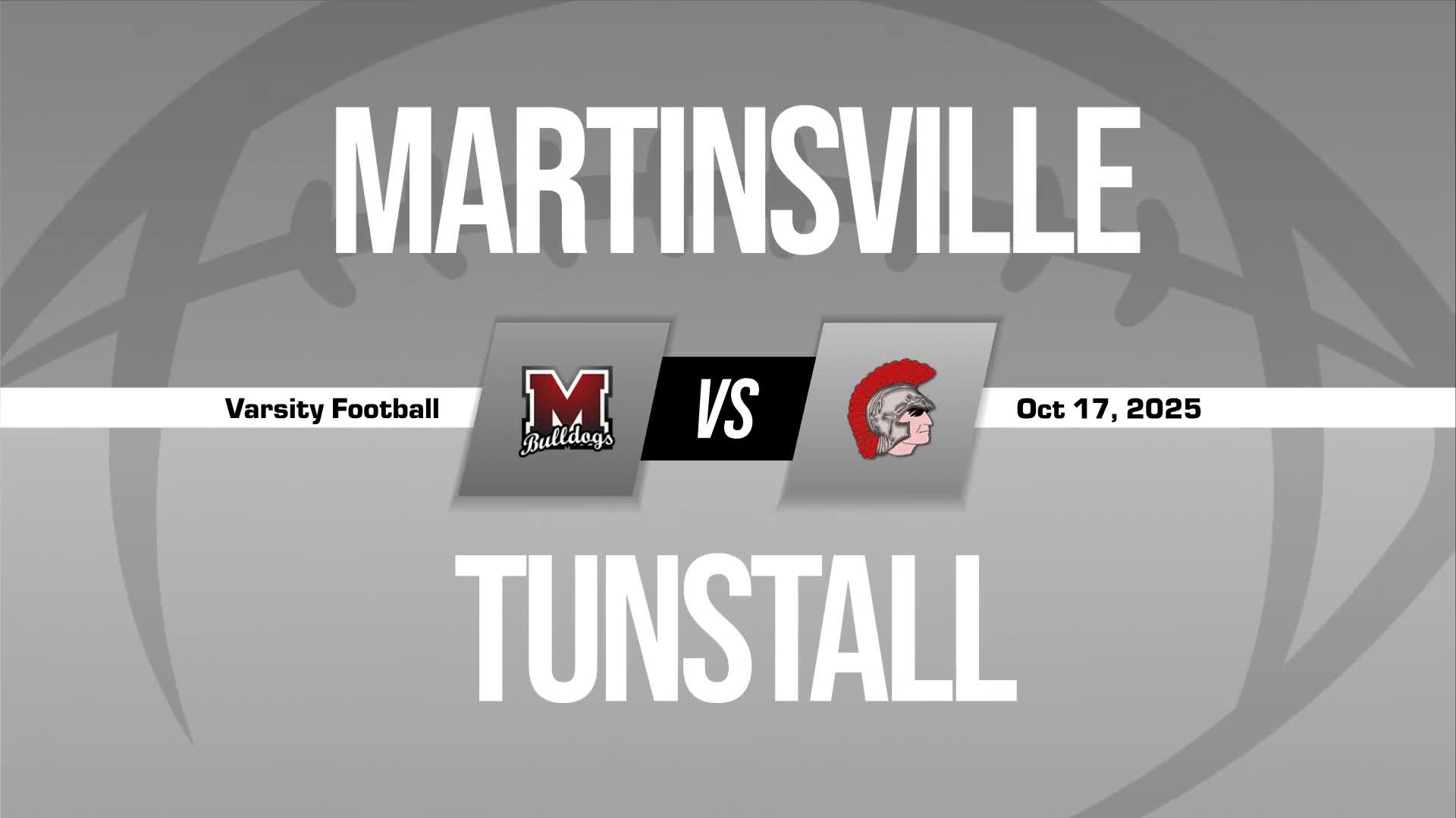 Football Recap: Tunstall Comes Up Short