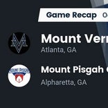 Mount Vernon beats Mount Pisgah Christian for their second straight win