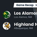Los Alamos piles up the points against Highland