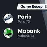 Football Game Recap: Mabank Panthers vs. Paris Wildcats