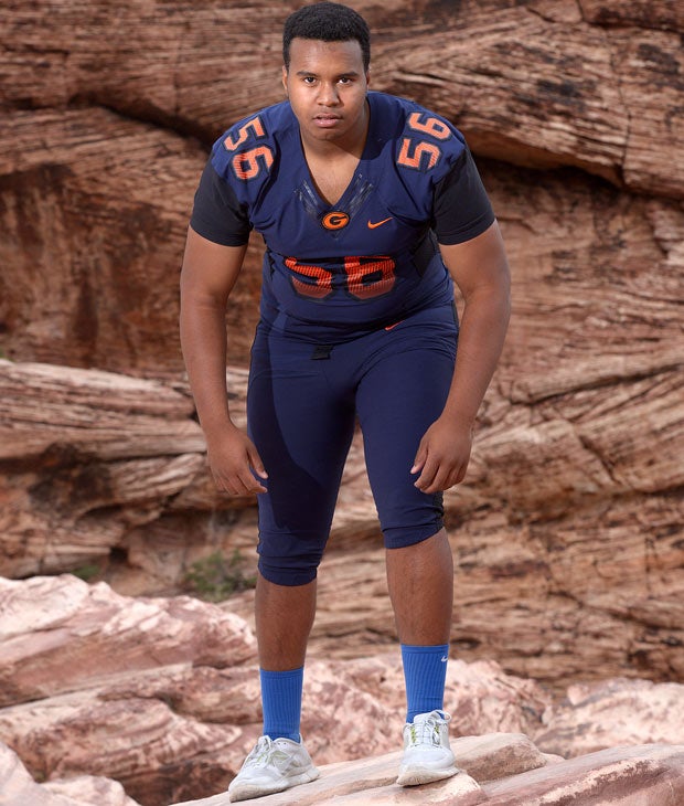 Offensive lineman Jackson Perry