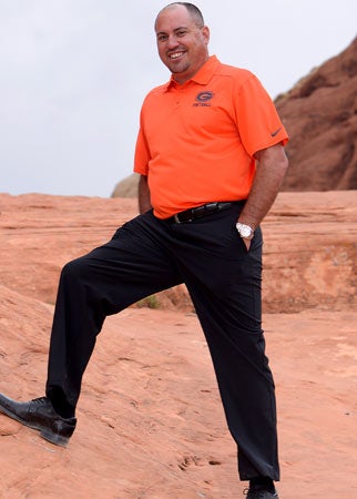 Head coach Tony Sanchez