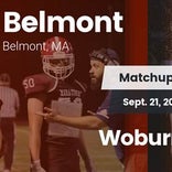 Football Game Recap: Woburn Memorial vs. Belmont