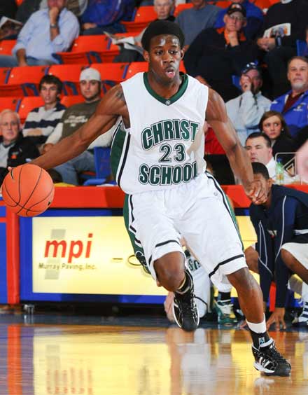 Tony Kimbro, shown here last season at Christ School, has helped turn Jeffersontown into a national power.