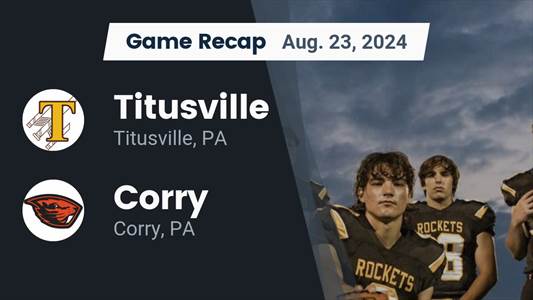 Football Recap: Corry Starts Season with  Victory at Home