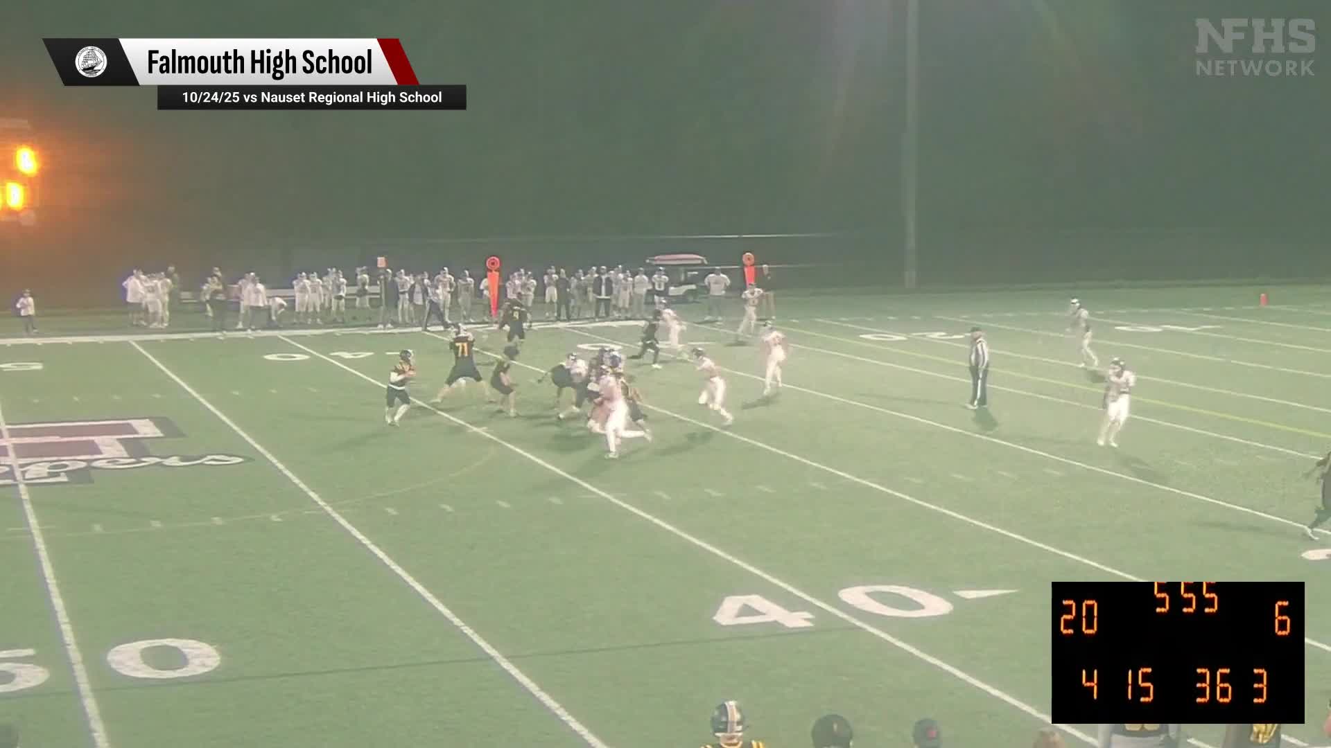 Football Recap: Falmouth Picks Up Fourth Consecutive  Win + How To Watch