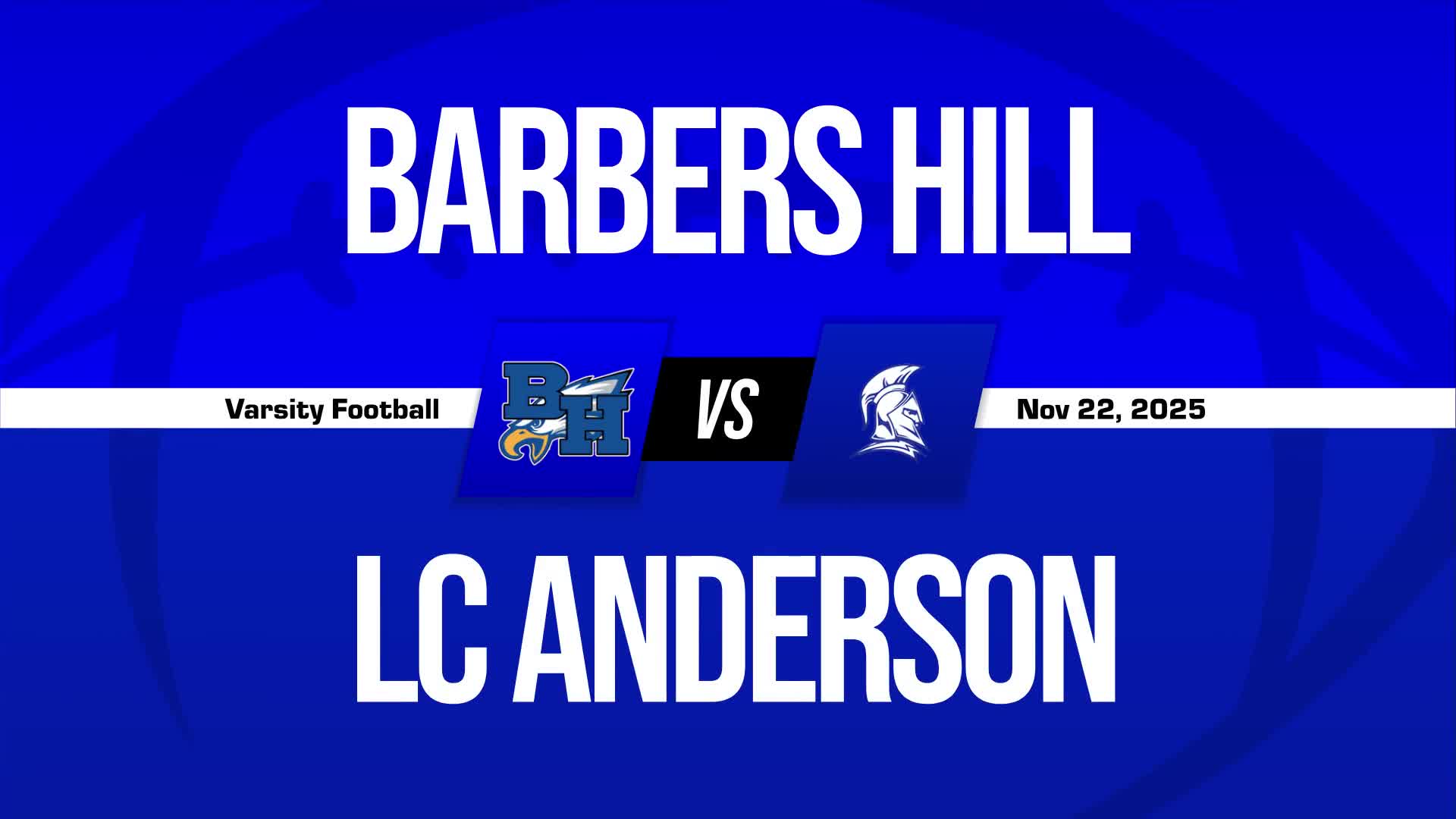 Football Game Preview: Barbers Hill Eagles vs. Weiss Wolves + How To Watch