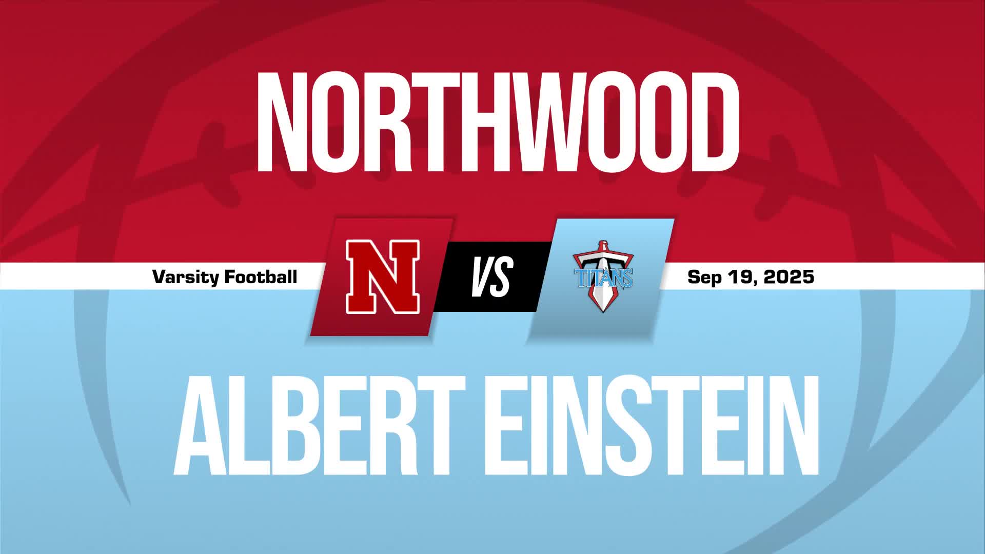 Football Game Preview: Northwood Gladiators vs. Wheaton Knights + How To Watch