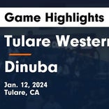 Basketball Game Recap: Tulare Western Mustangs vs. Dinuba Emperors