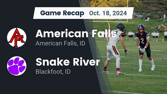 Football Recap: Snake River Beats American Falls for Their Fifth