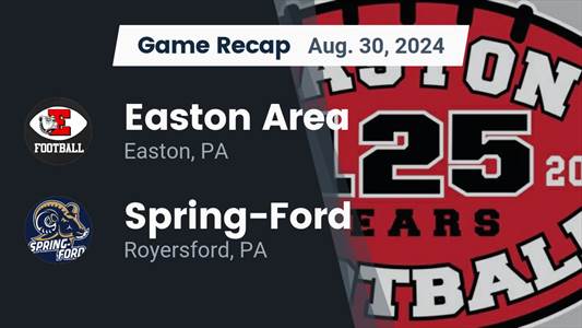 Football Recap: Spring-Ford Comes Up Short Despite  Matt Zollers