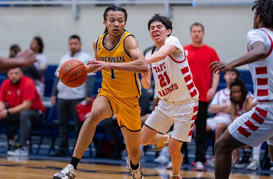 Kingston Flemings piled up 2,452 points, 873 assists and 809 rebounds during a successful four-year stint in high school. (PHOTO: Alex Garza)
