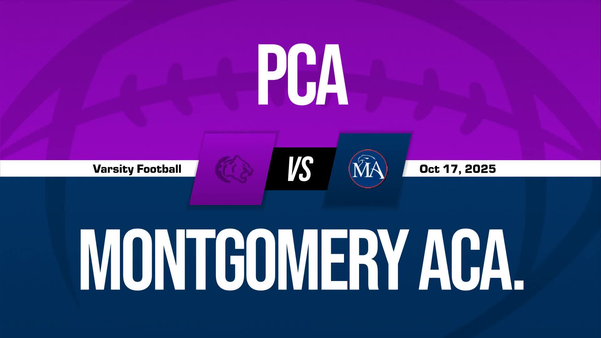 Football Recap: Montgomery Academy Picks Up Third Consecutive  Win