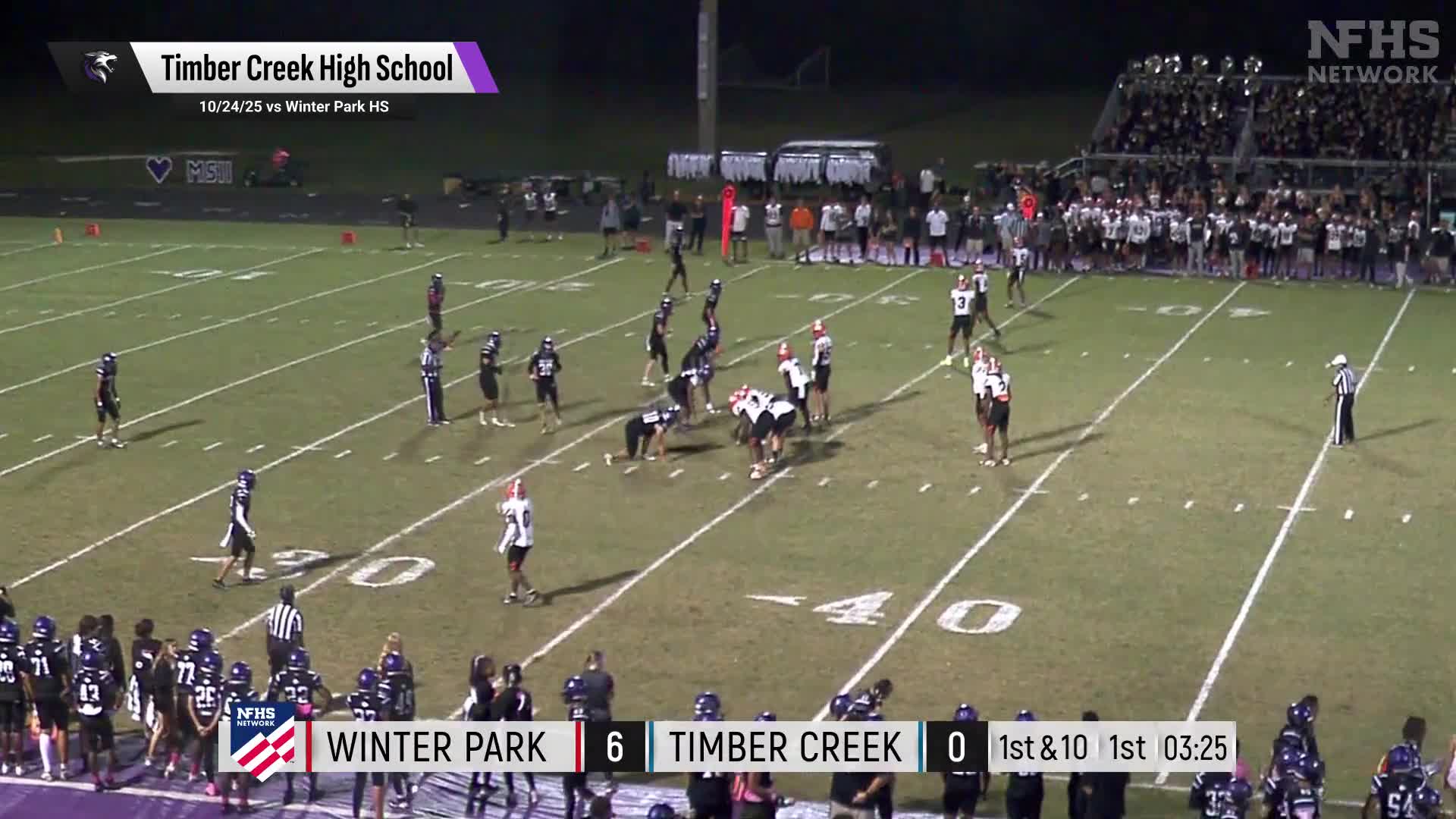 Football Recap: Timber Creek's Win Ends Four-Game Losing Streak at Home + How To Watch