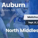 Football Game Recap: Auburn vs. North Middlesex Regional
