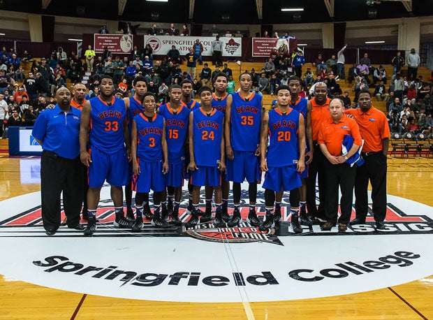 Rainier Beach, shown here following a win at the Spalding Hoophall Classic in January, captured its third state title in a row and eighth since 1988 over the weekend.