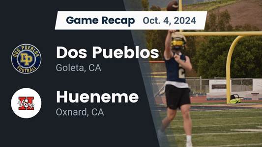 Football Recap: Hueneme Takes a Loss