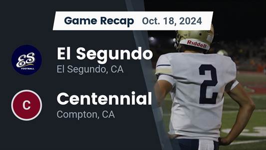 Football Recap: El Segundo Skates Past Centennial with Ease