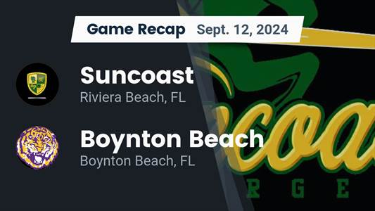Football Game Preview: Boynton Beach Plays at Home