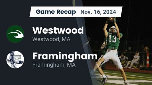 Football Recap: Framingham Comes Up Short