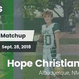 Football Game Recap: Hope Christian vs. Los Alamos