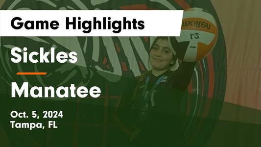 Volleyball Recap: Manatee Comes Up Short