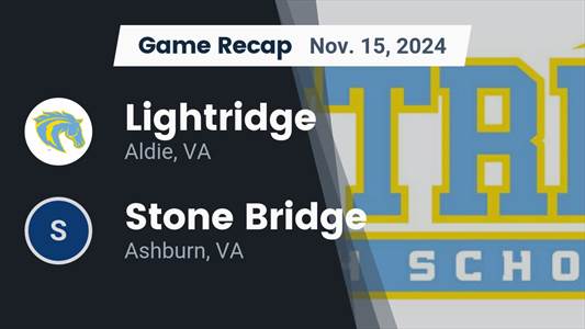 Football Recap: Lightridge Takes a Tough Playoff Loss