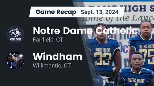 Football Recap: Dynamic Duo of  Francisco Alvarado and  Deshawn Chapman Lead Windham to Victory