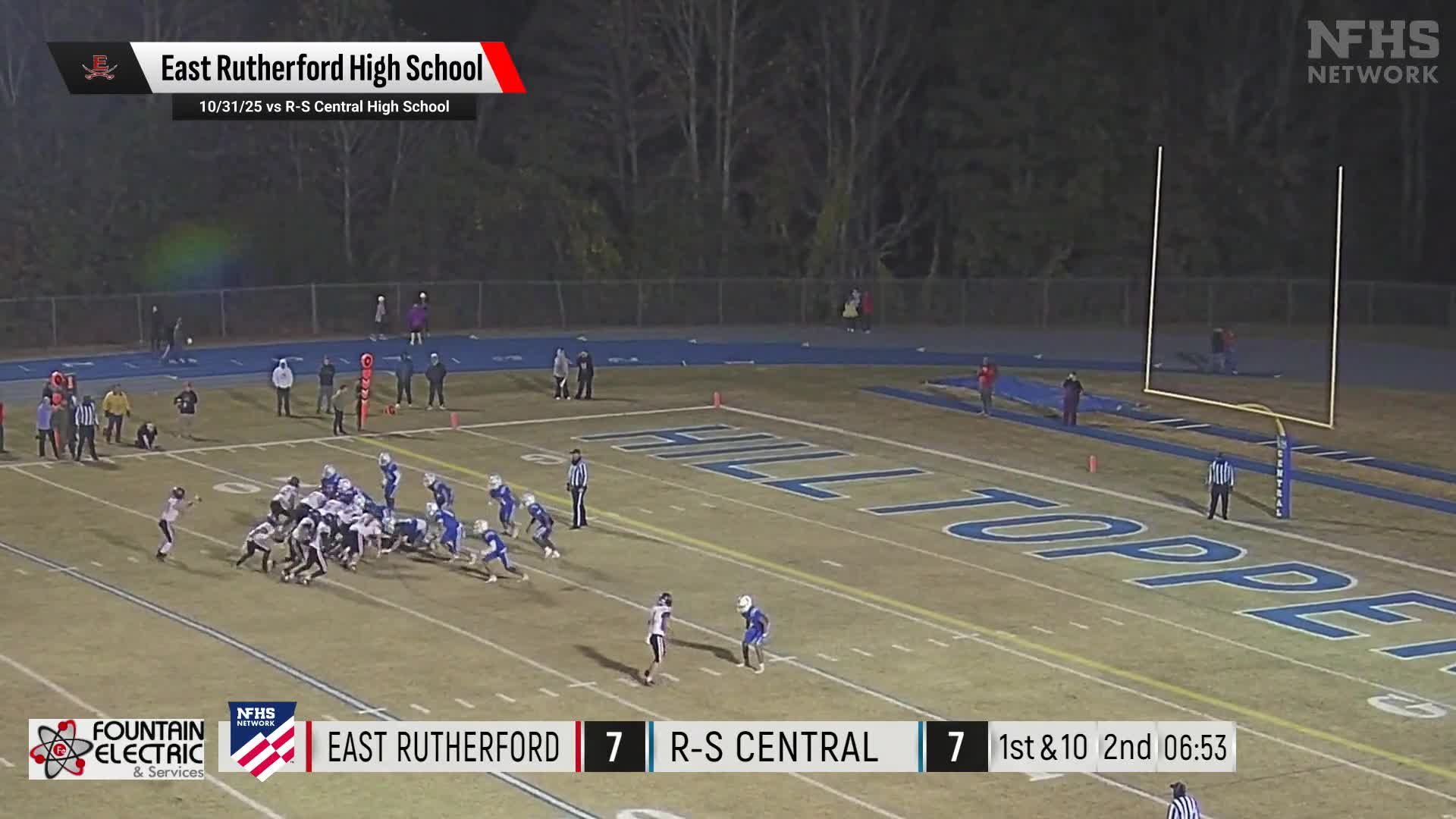 Football Recap: East Rutherford Falls Short of Shelby in the Playoffs + How To Watch