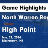 Basketball Game Recap: North Warren Regional Patriots vs. Jefferson Township Falcons
