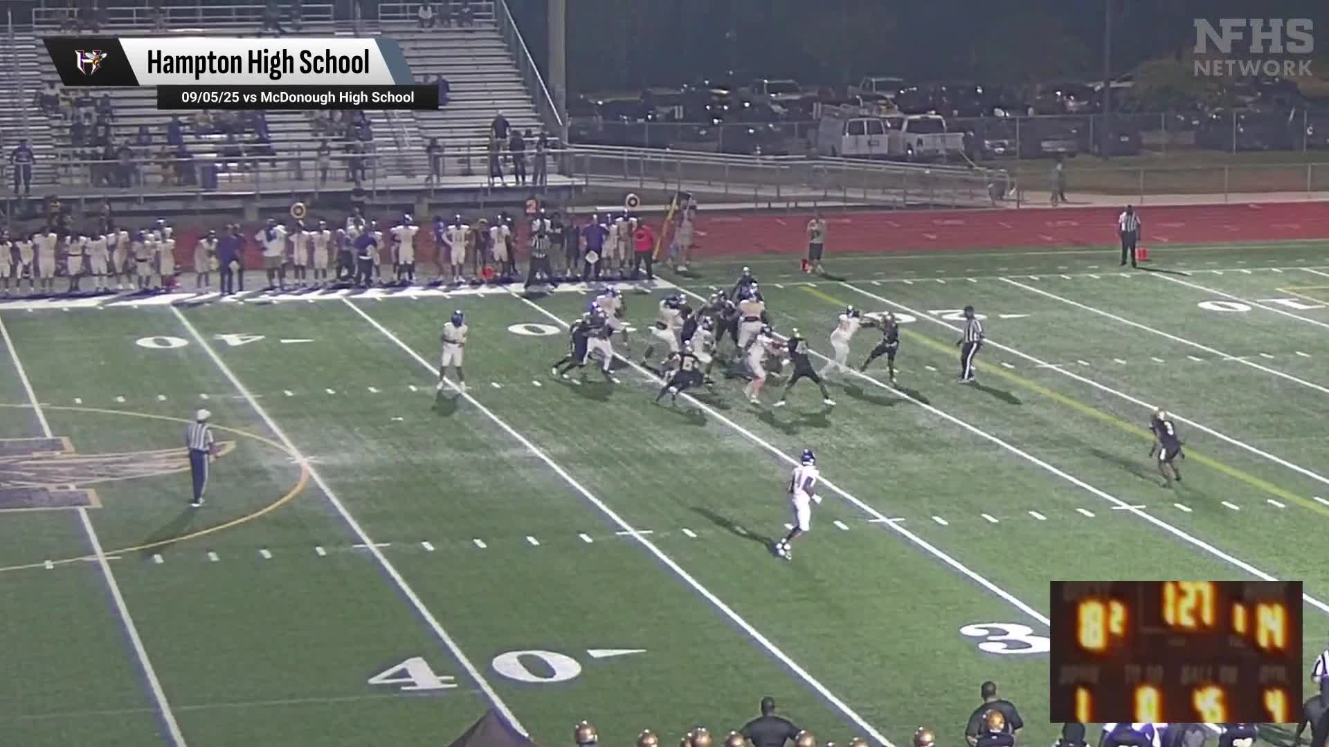 Football Recap: Hampton Piles Up the Points Against Eagle's Landing Christian Academy + How To Watch