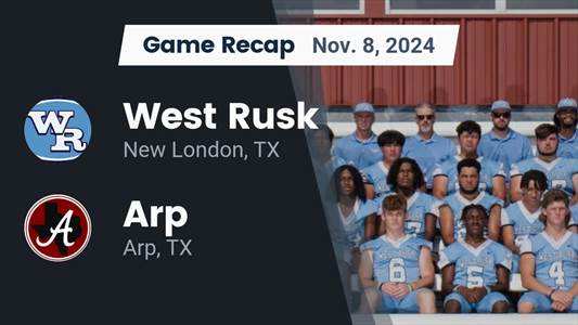 Football Game Preview: Arp Tigers vs. Woodville Eagles