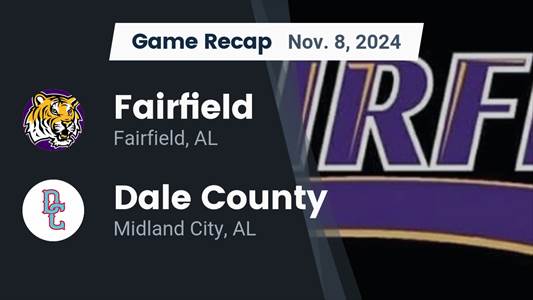 Football Recap: Fairfield Takes Down Dale County in a Playoff Ba