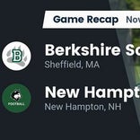 Football Game Recap: Berkshire School Bears vs. New Hampton School Huskies