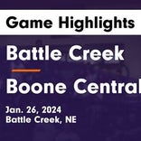 Basketball Game Recap: Boone Central Cardinals vs. Battle Creek Braves