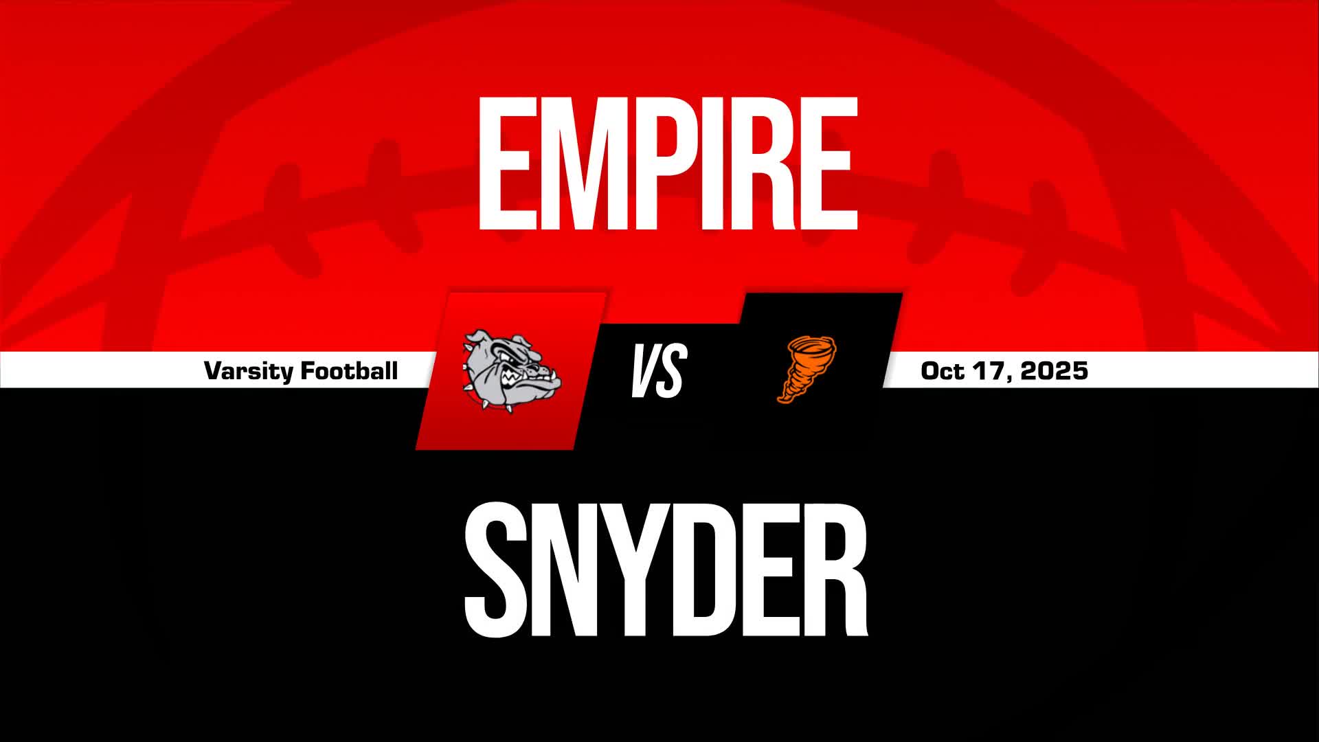 Football Game Preview: Empire Bulldogs vs. Hollis Tigers + How To Watch