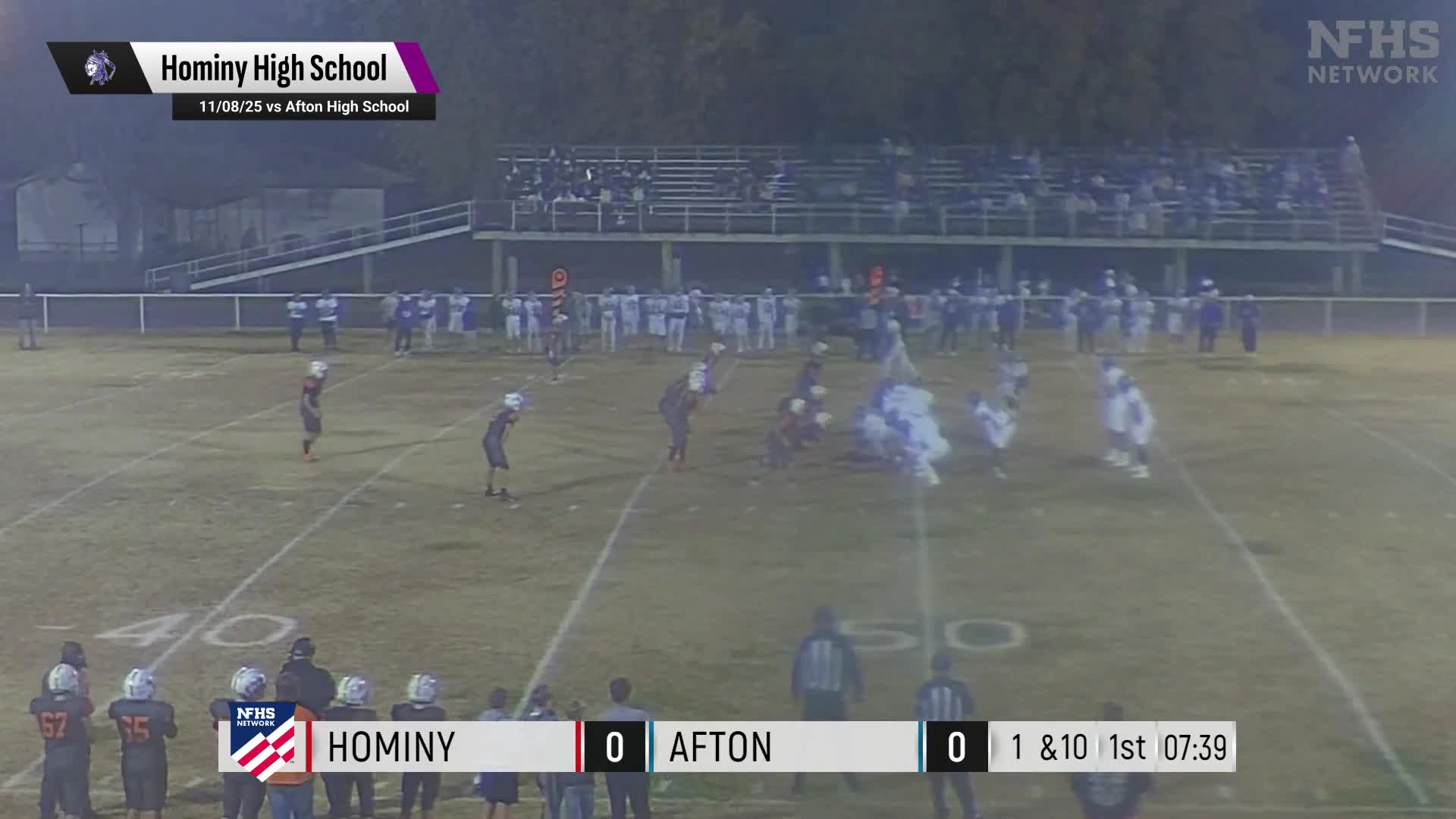 Football Recap: Hominy Finds Playoff Glory Versus Allen + How To Watch